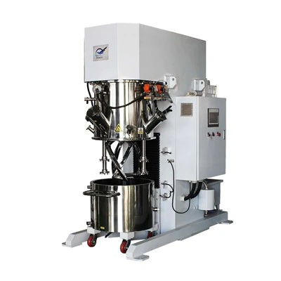 Vètikal planèt mixer pou batri sispansyon melanje