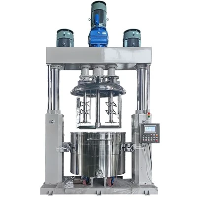 Triple rasin milti-fonksyonèl dispersion mixer